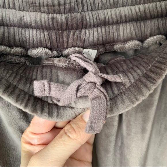 Set SKIMS Amethyst Brown Velour Track Jacket Jogger 2XL - Picture 13 of 13